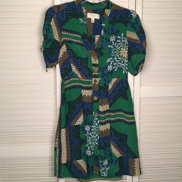 Anthropologie Dresses & Skirts - ANTHROPOLOGIE MOULINETTE SOEURS SILK DRESS. SZ 4